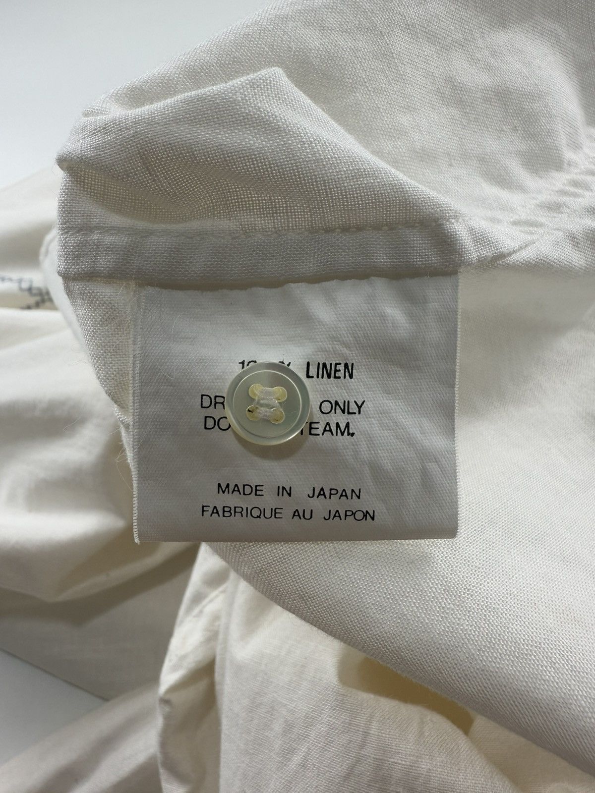 Helmut Lang Vintage Helmut Lang Linen Shirt Size US XL / EU 56 / 4 - 10 Thumbnail