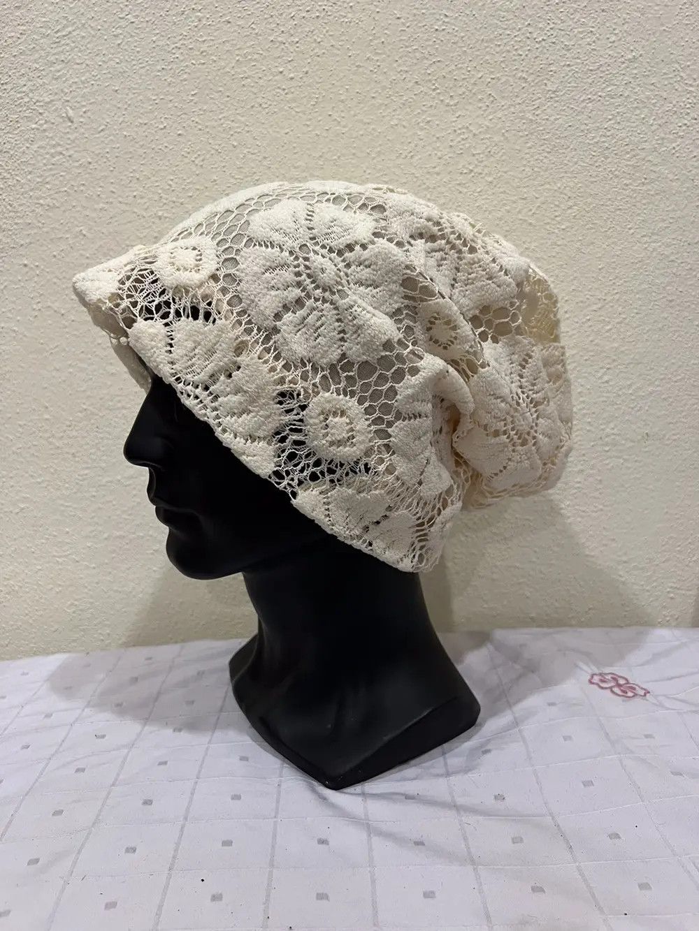 Japanese Brand Japanese Brand Net Beanie Hat Size ONE SIZE - 3 Thumbnail