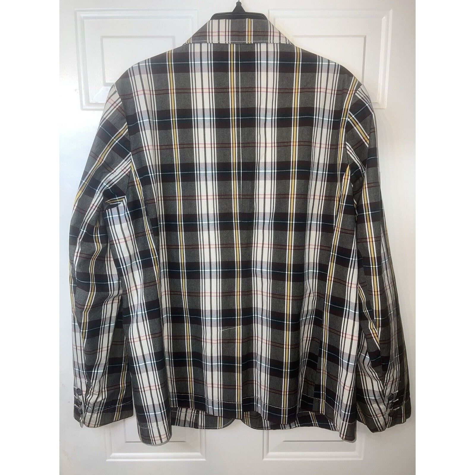 Hawkings Mcgill Hawkings & McGill Blazer Jacket Men’s Large Button Up Cotton Size US L / EU 52-54 / 3 - 6 Thumbnail