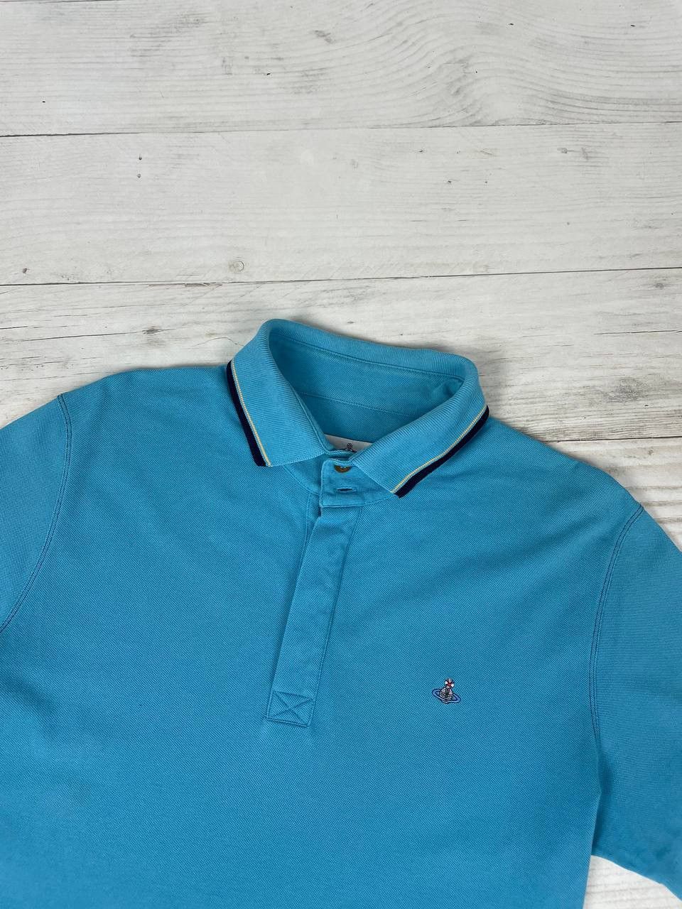 Vivienne Westwood Vivienne Westwood Polo Shirt Logo Orb Basic Luxury Size US M / EU 48-50 / 2 - 3 Thumbnail
