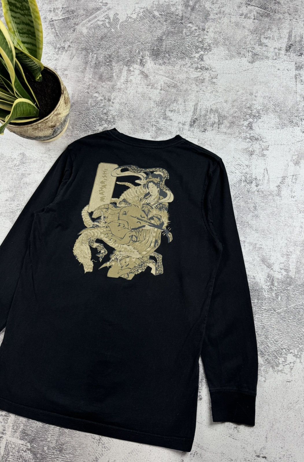 Maharishi Maharishi Dragon Journey Jersey Longsleeve T Shirt Tee Size US S / EU 44-46 / 1 - 5 Thumbnail