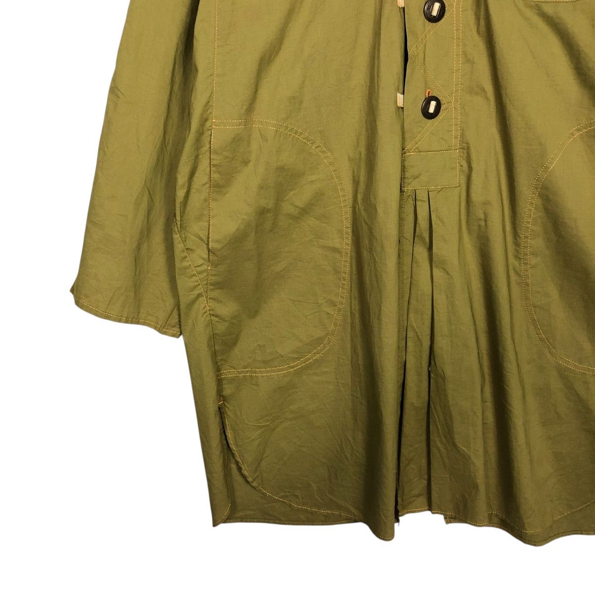 Michiko Koshino 🔥VINTAGE CHORE LONG JACKET MICHIKO KOSHINO ISSEY MIYAKE Size US L / EU 52-54 / 3 - 5 Thumbnail