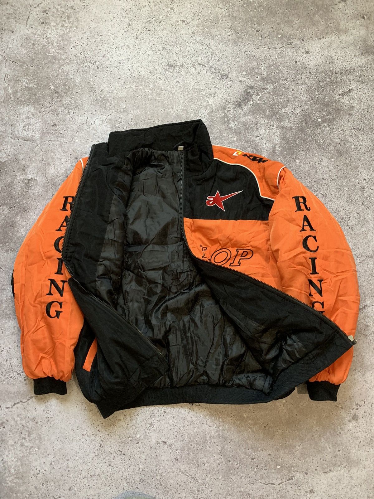 Dunlop × Vintage Vintage Dunlop Racing Jacket KTM Team Racing Dunlop Size US L / EU 52-54 / 3 - 4 Thumbnail