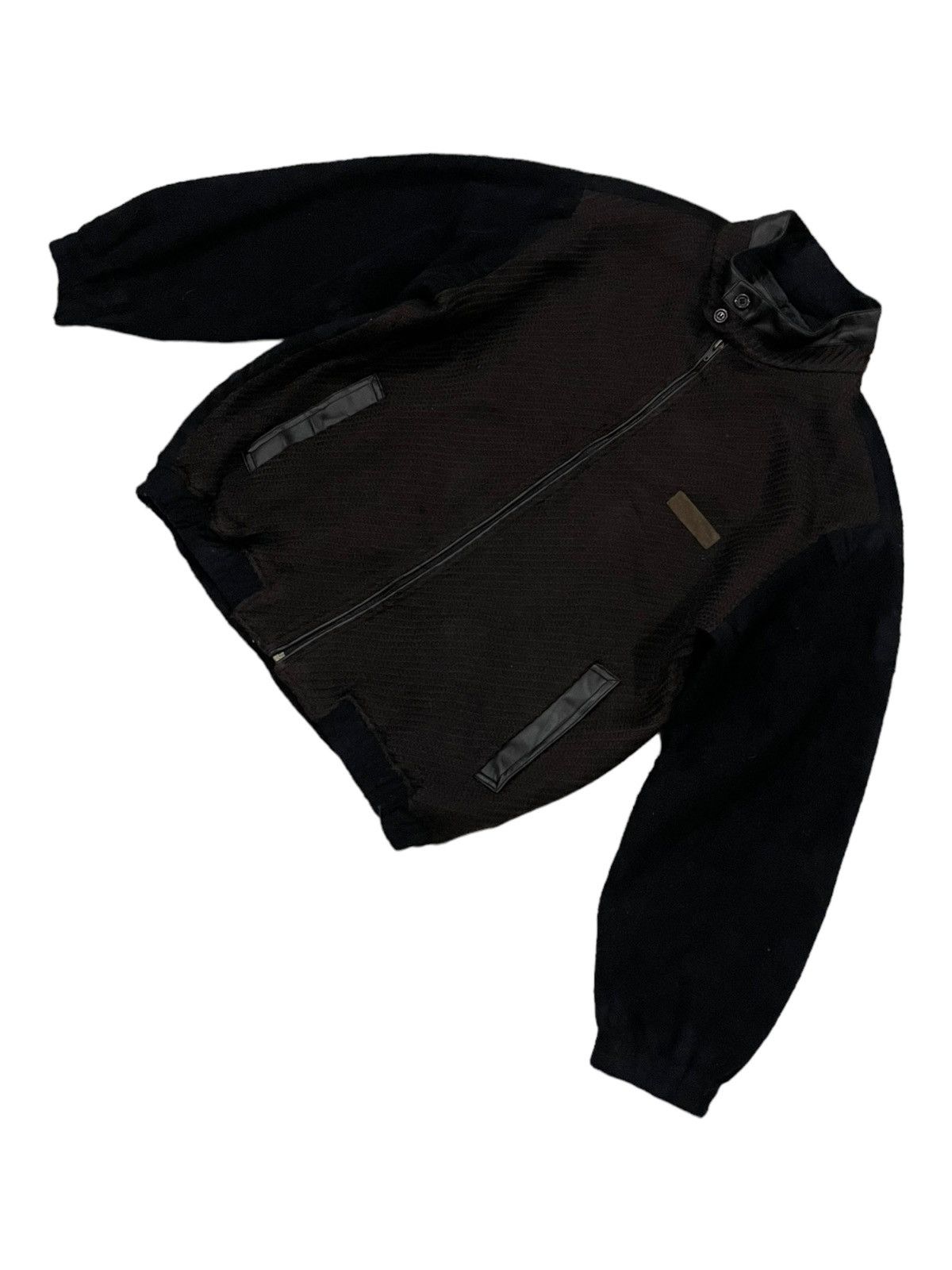 Dunlop × Japanese Brand Vintage Dunlop Fleece Bomber Jacket Size US L / EU 52-54 / 3 - 1 Thumbnail