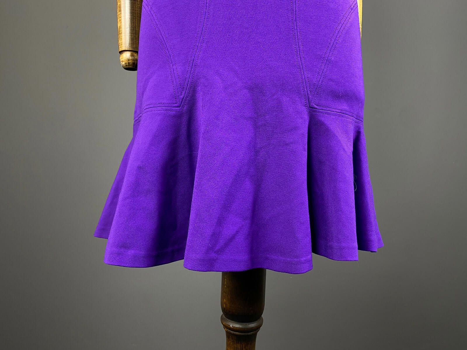 Diane von Furstenberg Diane von Furstenberg Purple Bodycon Tank Mini Dress Size 8 Size M / US 6-8 / IT 42-44 - 3 Thumbnail