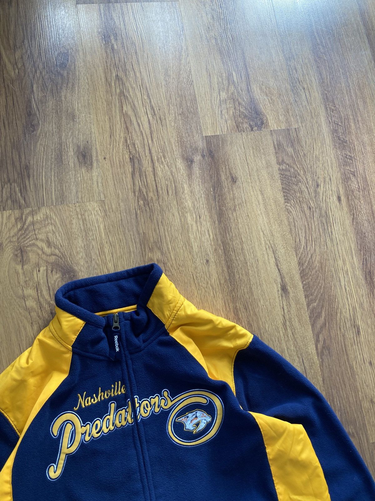 Reebok Reebok nashville predators NHL zip fleece jacket M y2k 90’s Size US M / EU 48-50 / 2 - 3 Thumbnail