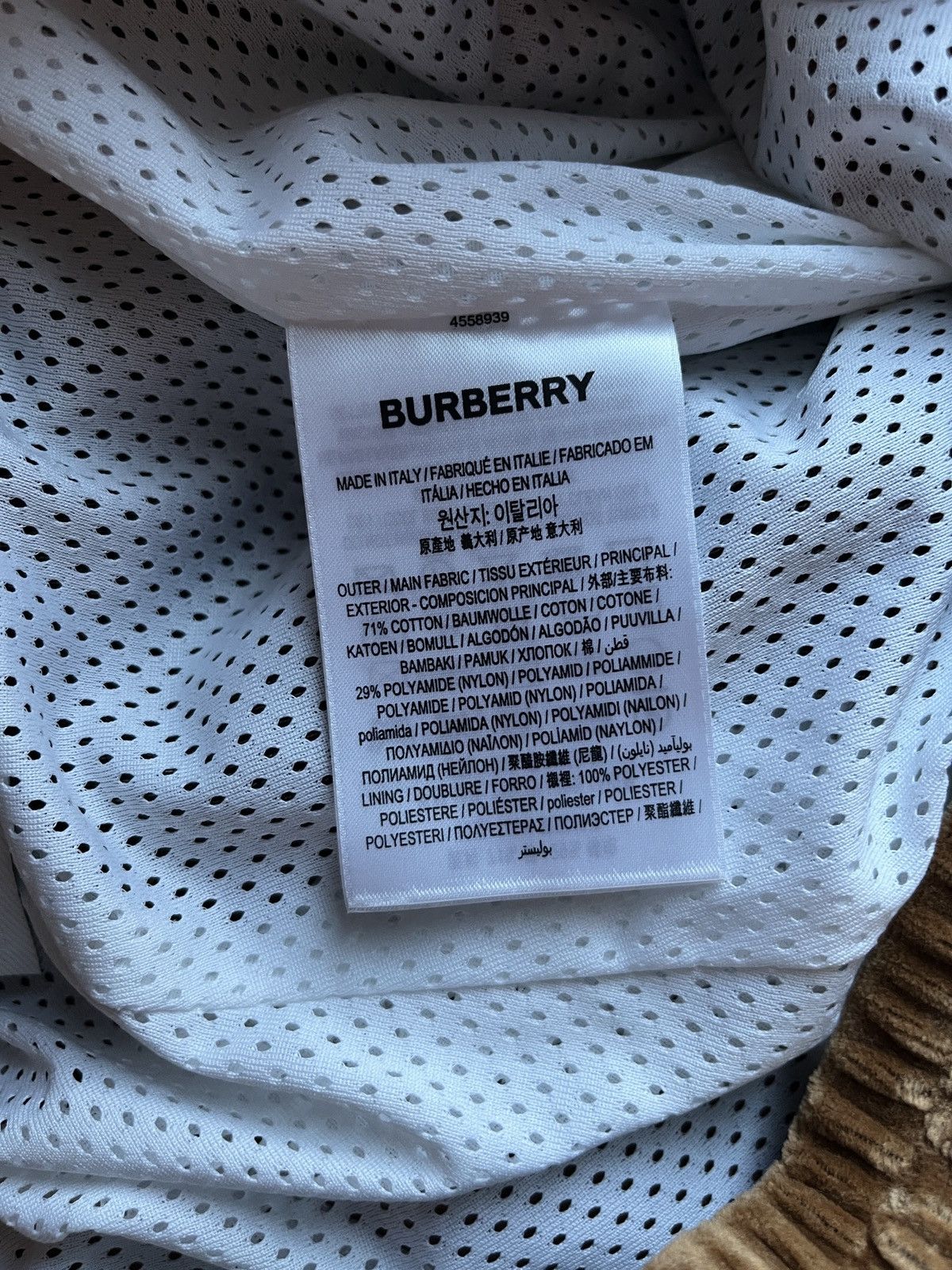 Burberry Burberry Cotton-Blend Velour Track Pants Color-Block Large Size US 36 / EU 52 - 7 Thumbnail