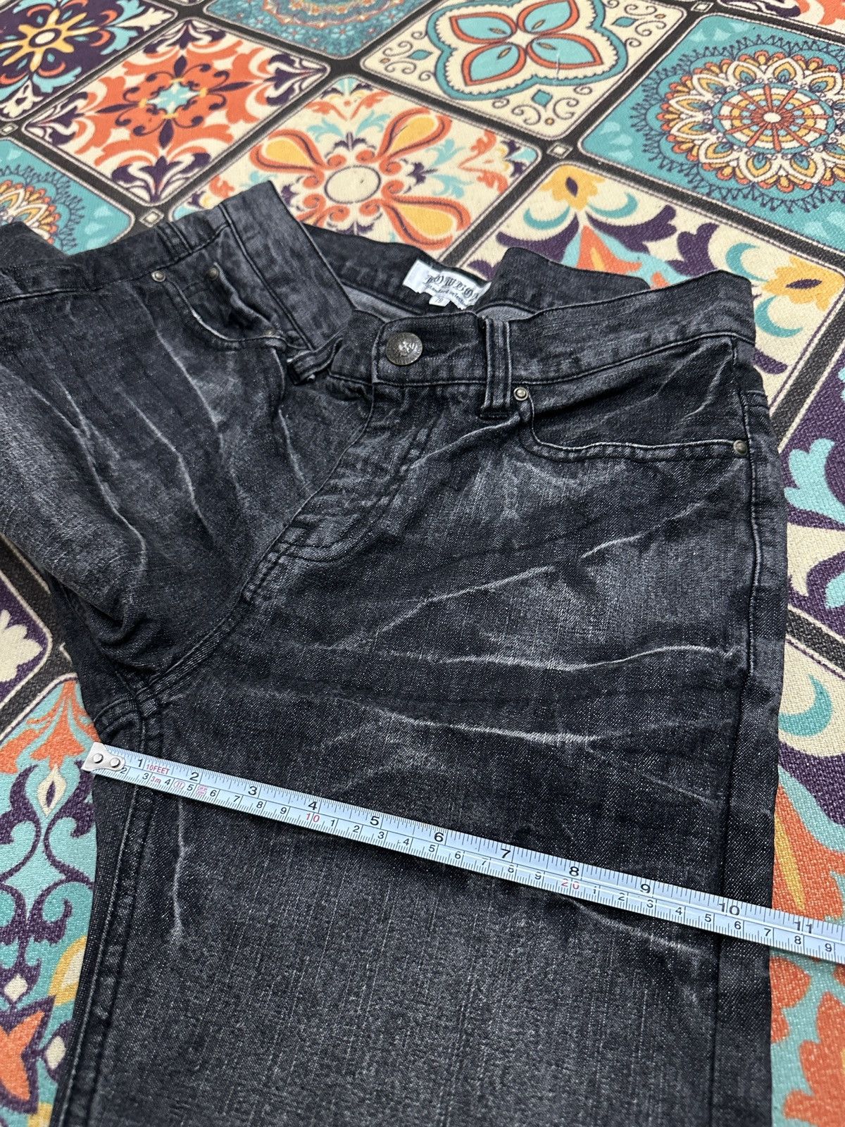 LOWBOX Lowbox Japan Claw Mark Whiskers Jeans Size US 30 / EU 46 - 9 Thumbnail