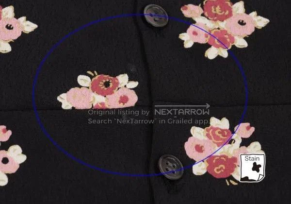 Comme des Garcons Comme Des Garcons Black Retro Flower Dress Size S / US 4 / IT 40 - 5 Thumbnail