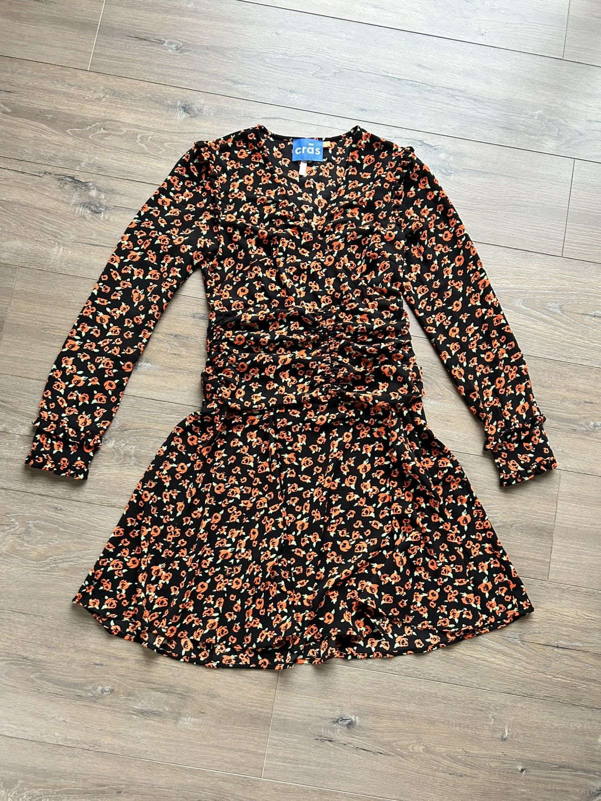 Other Cras floral dress XS-S daily scandi look Size XS / US 0-2 / IT 36-38 - 1 Thumbnail