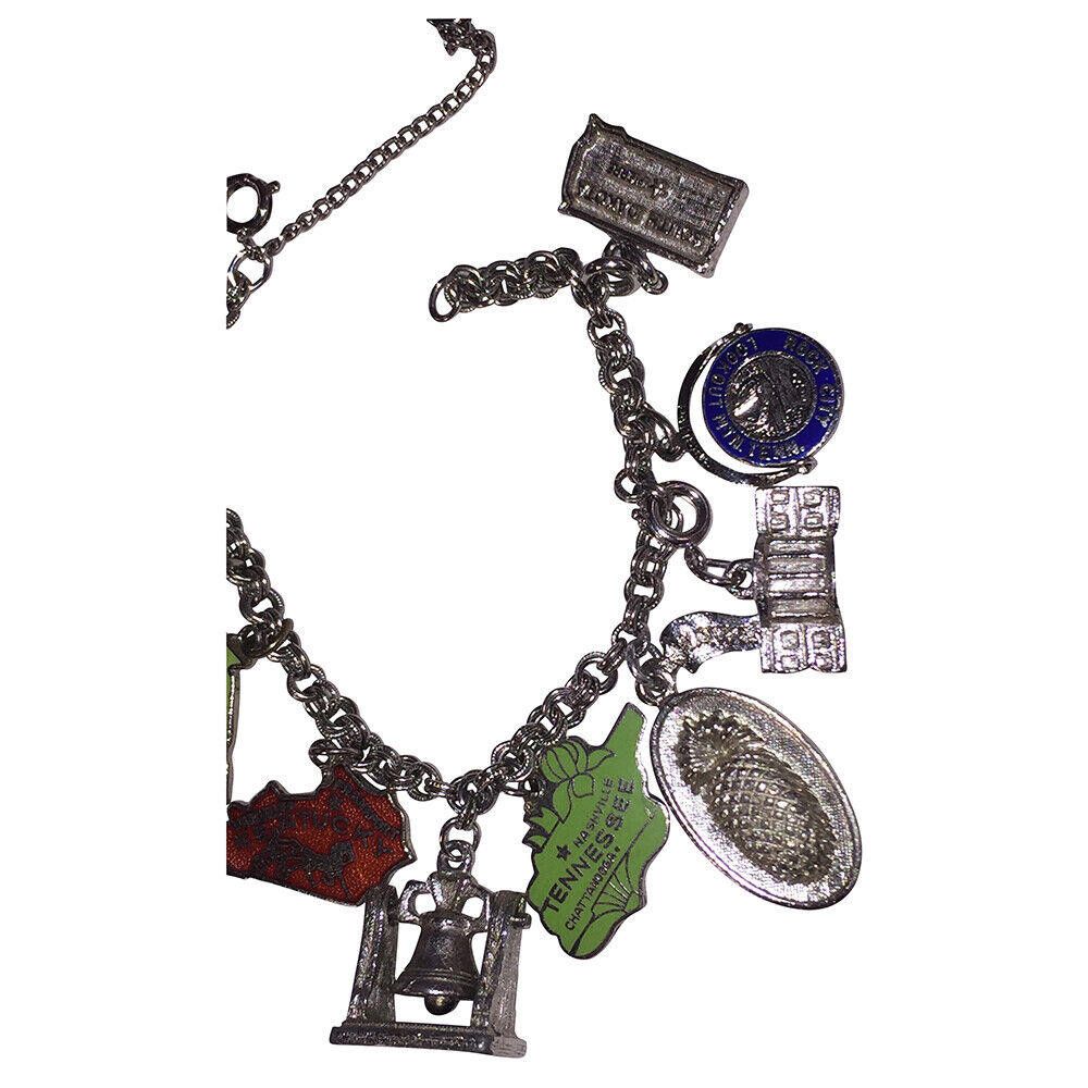 Designer Souvenir Multiple Charm Bracelet Size ONE SIZE - 3 Thumbnail