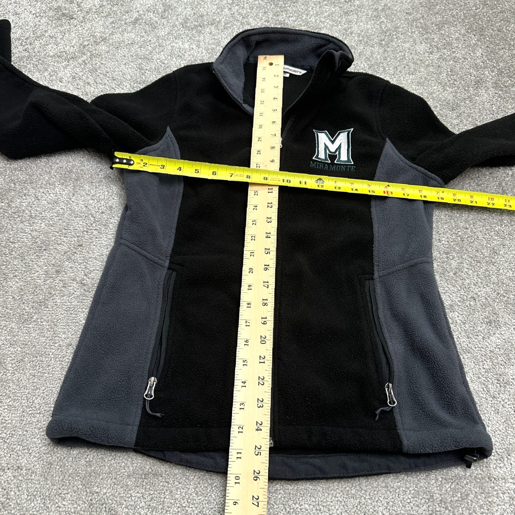 Port Authority Port Authority Jacket Medium Black Gray Miramonte Full Zip Outdoor Womens Size M / US 6-8 / IT 42-44 - 7 Thumbnail