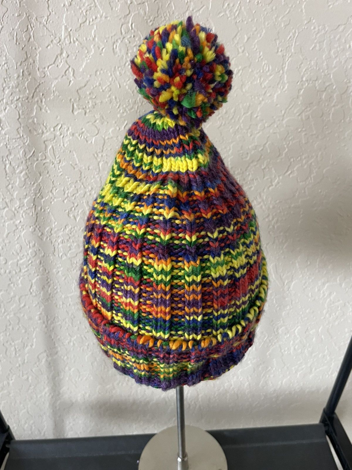 Supreme Multi Color beanie w Pom Pom Size ONE SIZE - 2 Thumbnail