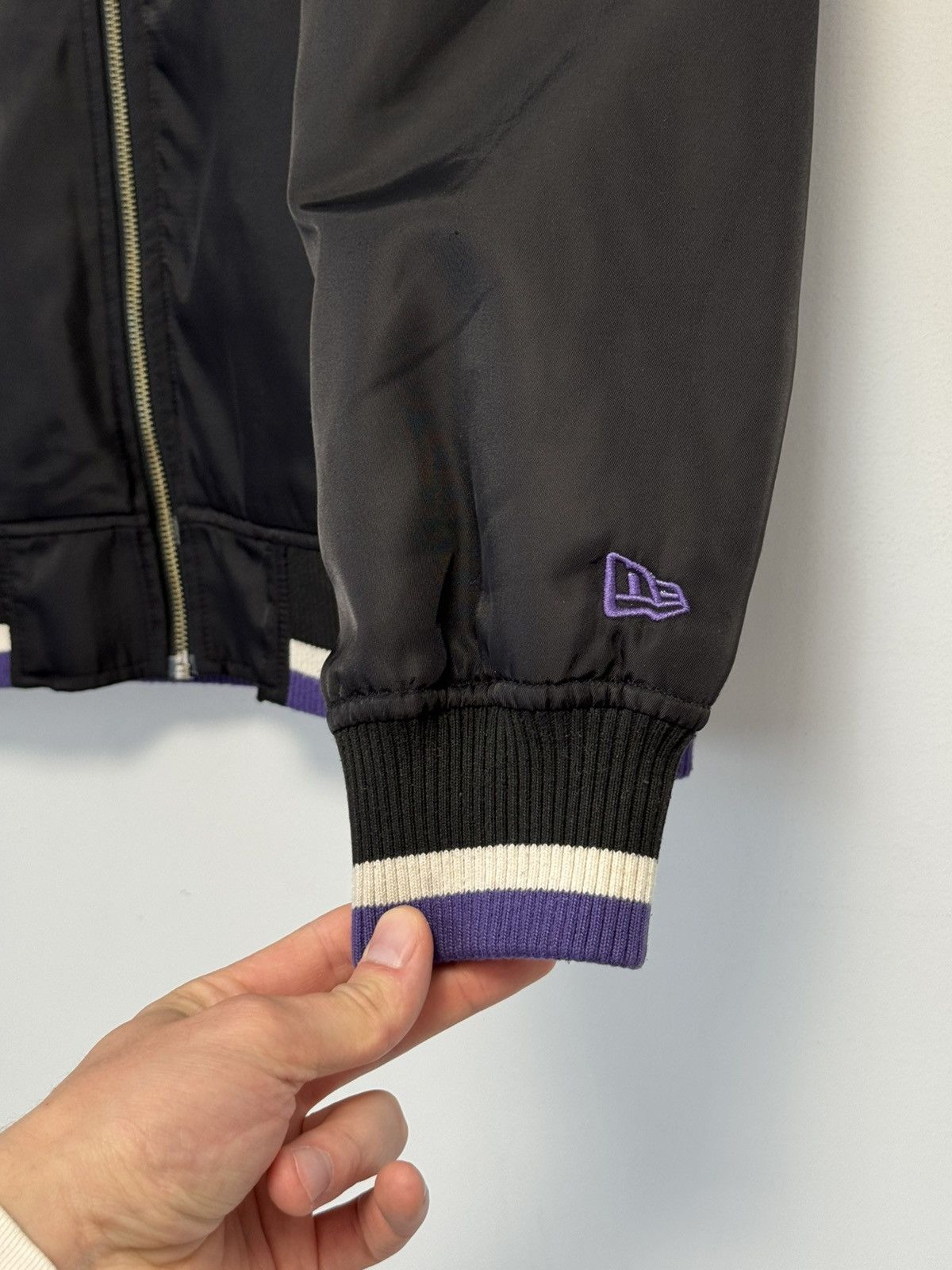 NBA NBA Los Angeles Lakers Bomber Jacket Black Purple Varsity Size US L / EU 52-54 / 3 - 7 Thumbnail