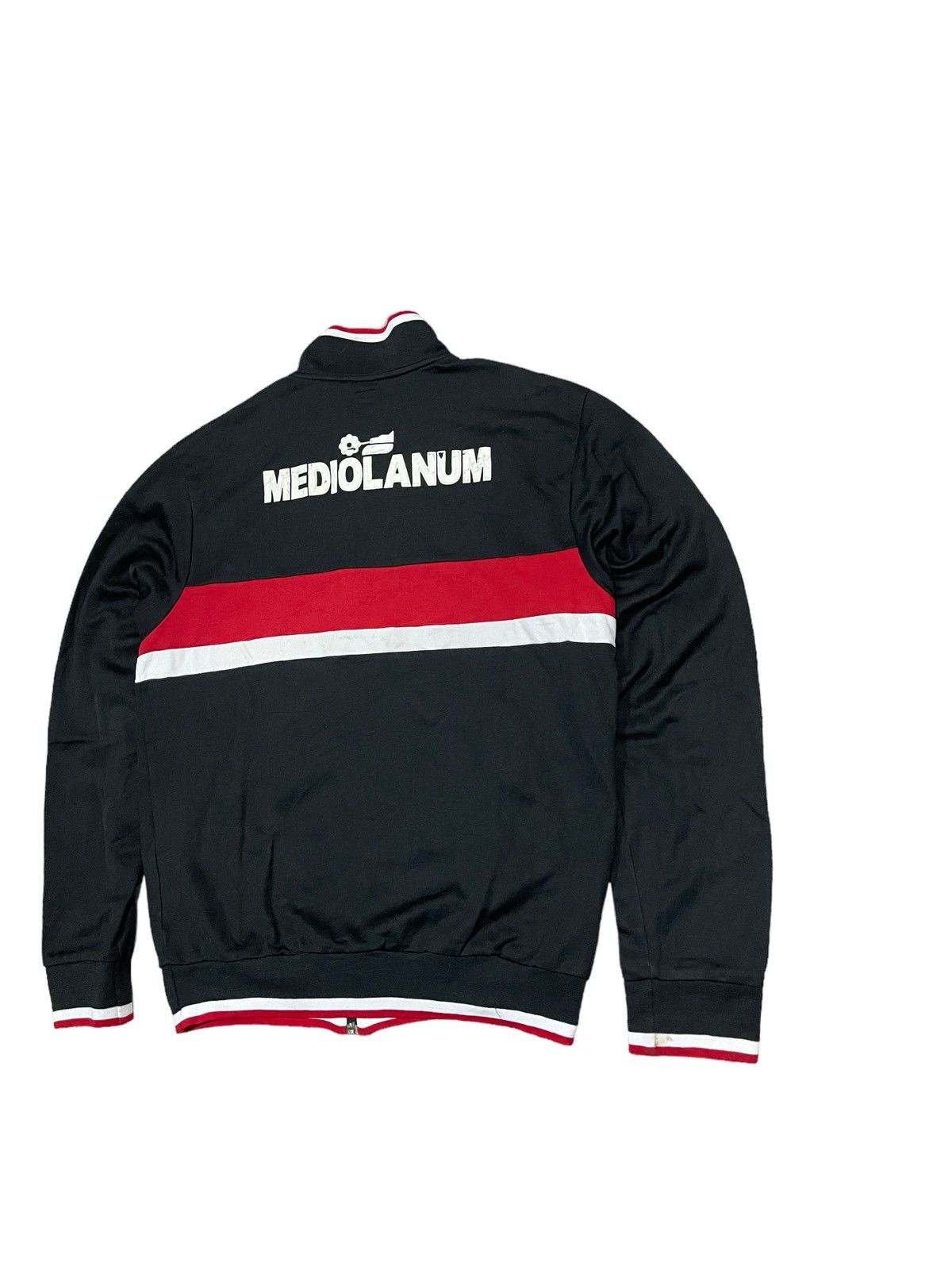 Adidas Vintage Adidas Ac Milan 2006 Mediolanum Tracktop Size US M / EU 48-50 / 2 - 5 Thumbnail