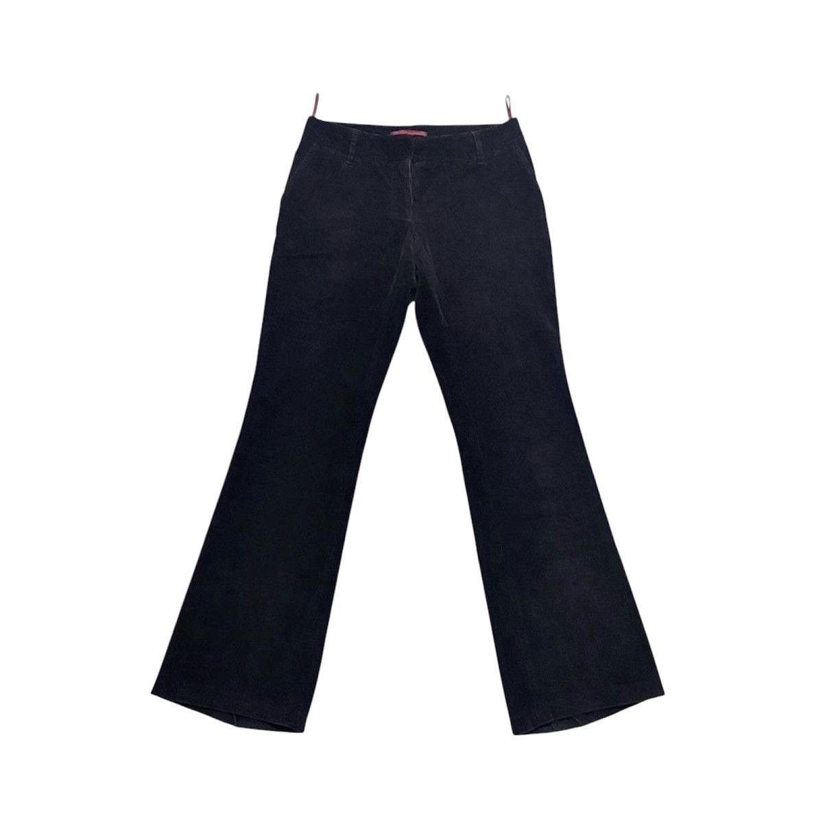 Prada Vintage Prada Linea Rossa Brown Corduroy Velvet Loose Pants Size 30" / US 8 / IT 44 - 1 Thumbnail