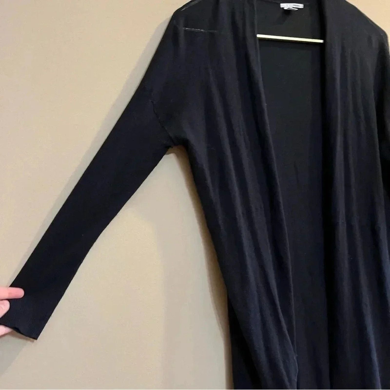 Other Halogen Lightweight Cardigan Long Sleeve Solid Black Size XS Size XS / US 0-2 / IT 36-38 - 9 Thumbnail