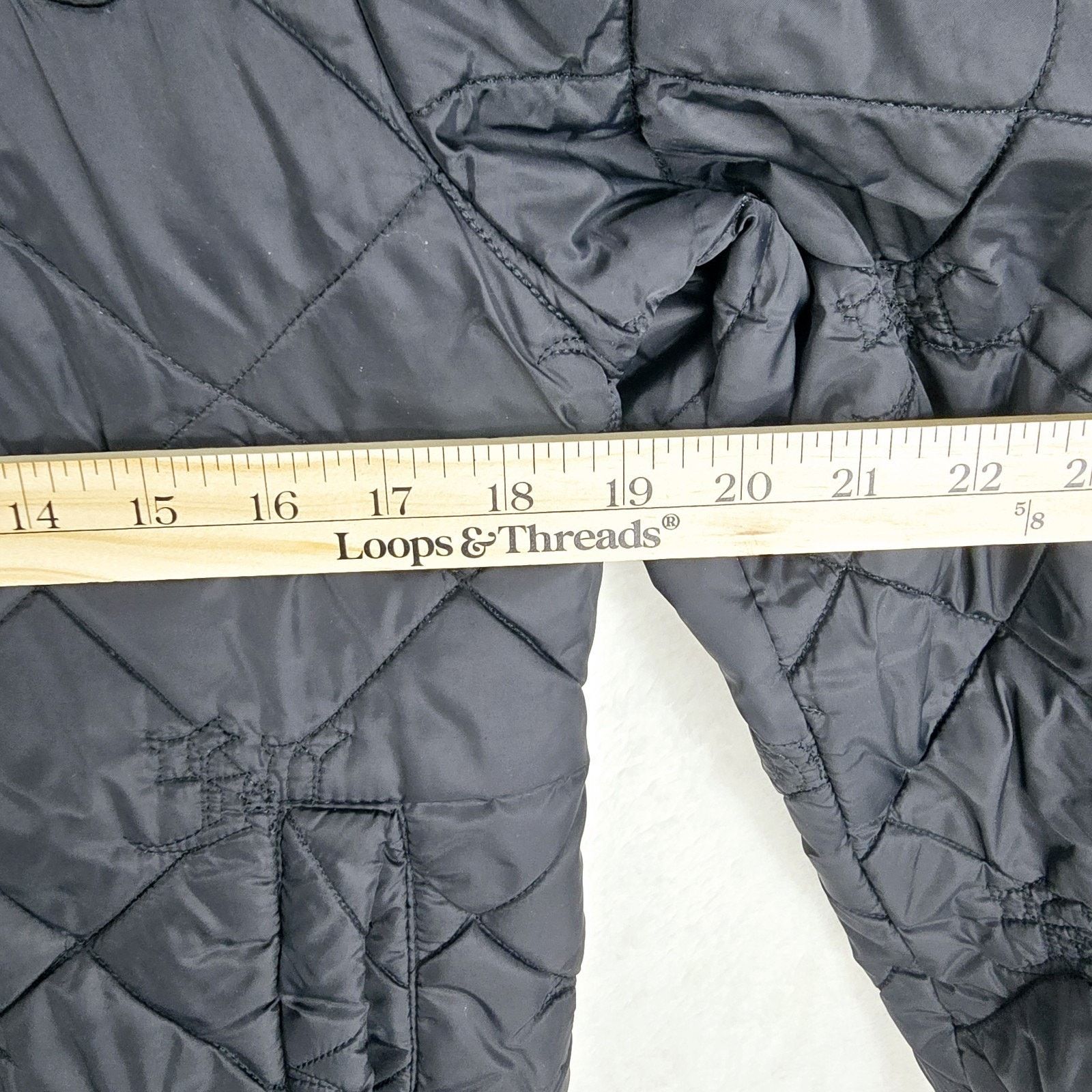 No Fear Vintage No Fear So Cal AOP Black Quilted Jacket Medium Y2K Size M / US 6-8 / IT 42-44 - 9 Thumbnail