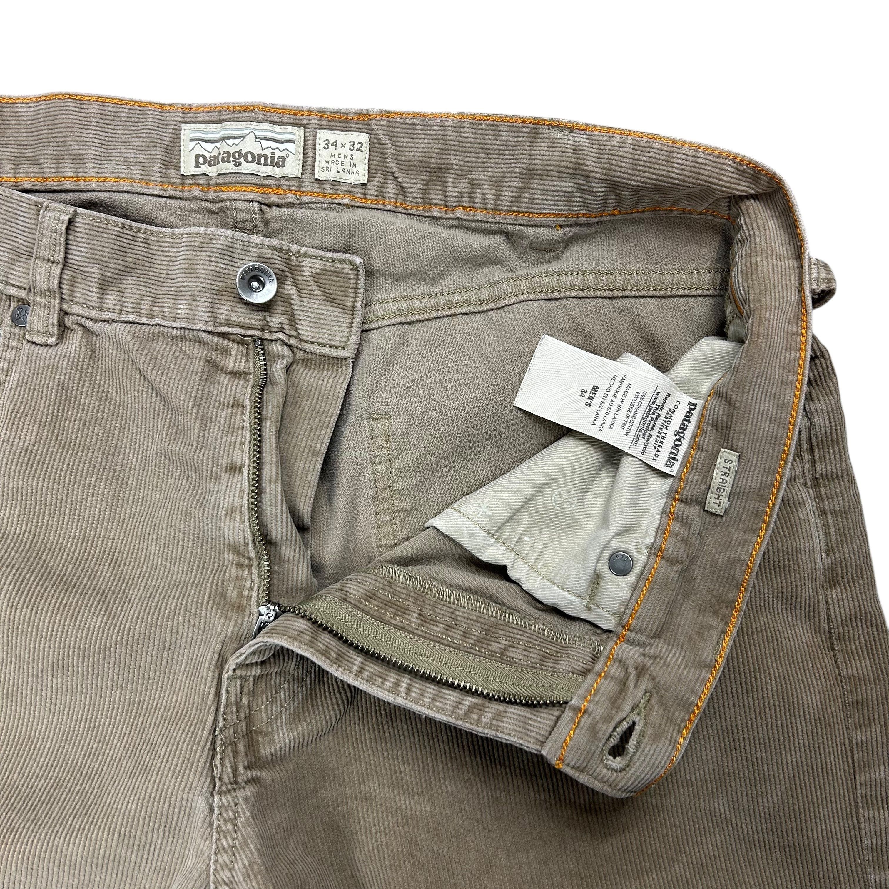 Patagonia Patagonia Iron Clad Beige Corduroy Pants Regular Straight 34 Size US 34 / EU 50 - 7 Thumbnail
