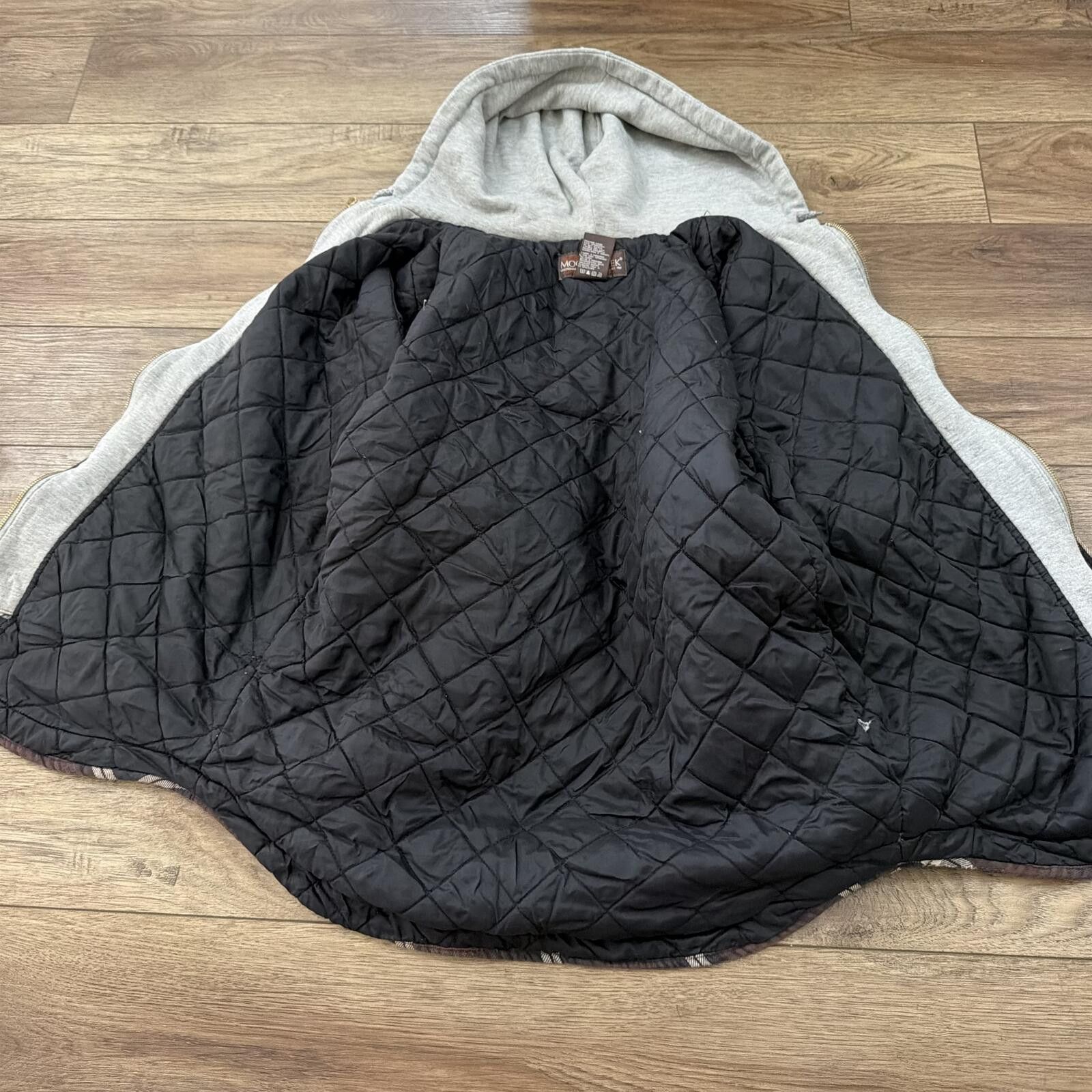Other Vintage Plaid Flannel Jacket Hoodie Y2k Distressed Shacket M Size US M / EU 48-50 / 2 - 3 Thumbnail