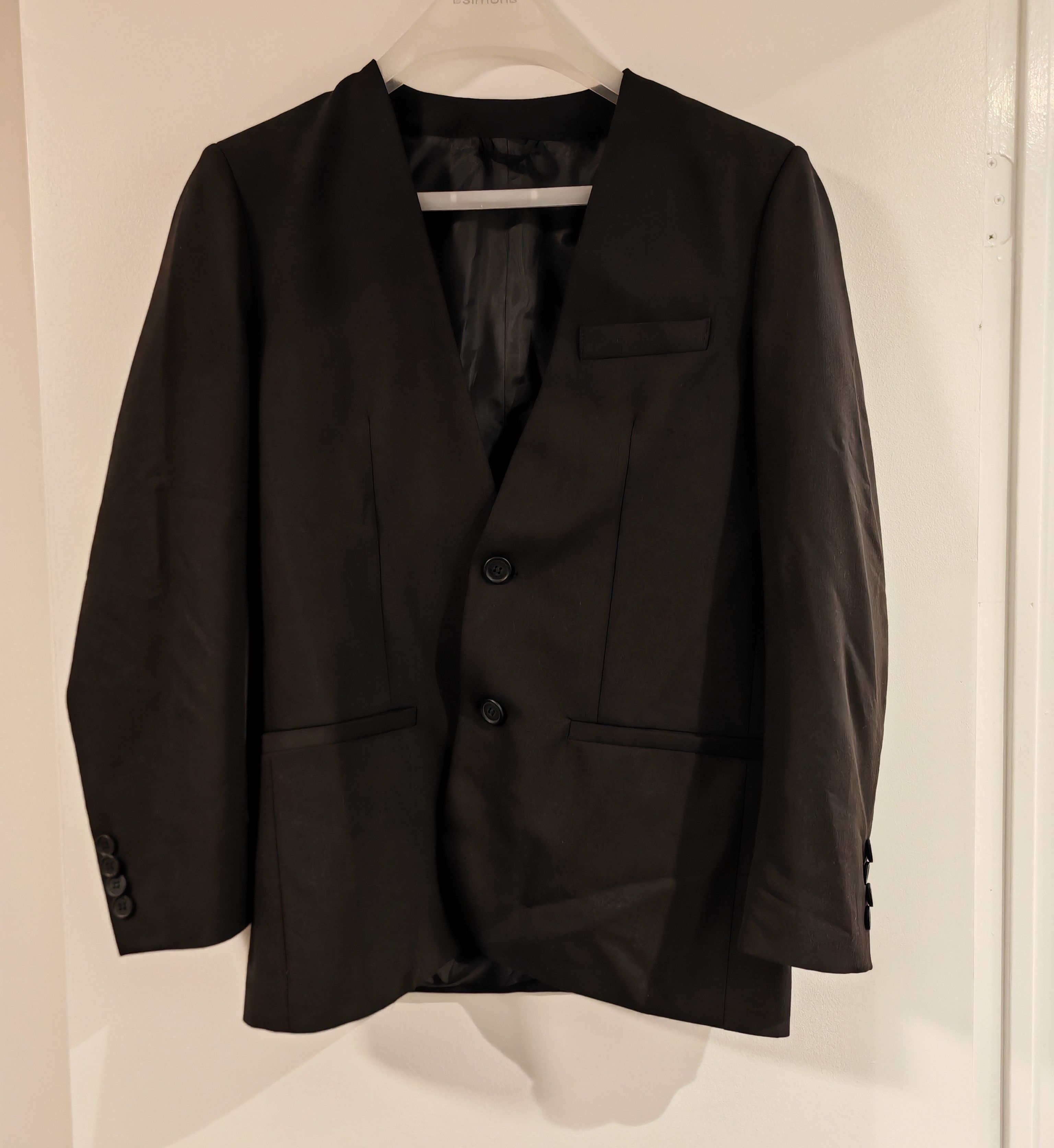 Imperial IMPERIAL Collarless Blazer Size 38R - 1 Thumbnail
