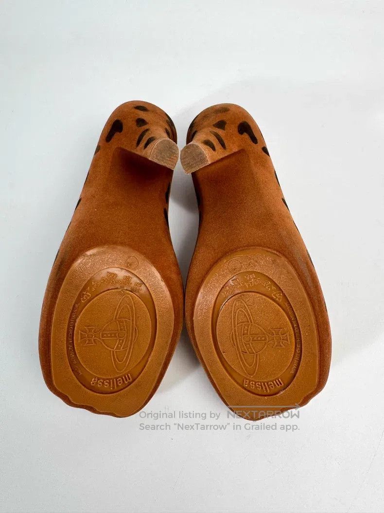 Vivienne Westwood Vivienne Westwood Orange Cat Paw Velvet High Heel Shoes Size US 4.5 / IT 34.5 - 8 Thumbnail