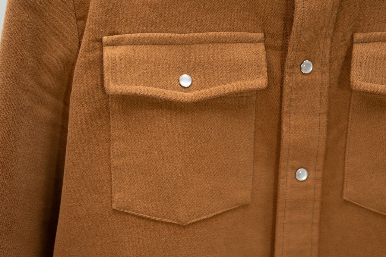 Sefr Sefr Matsy Moleskin Shirt Jacket in Brown Size US M / EU 48-50 / 2 - 6 Thumbnail