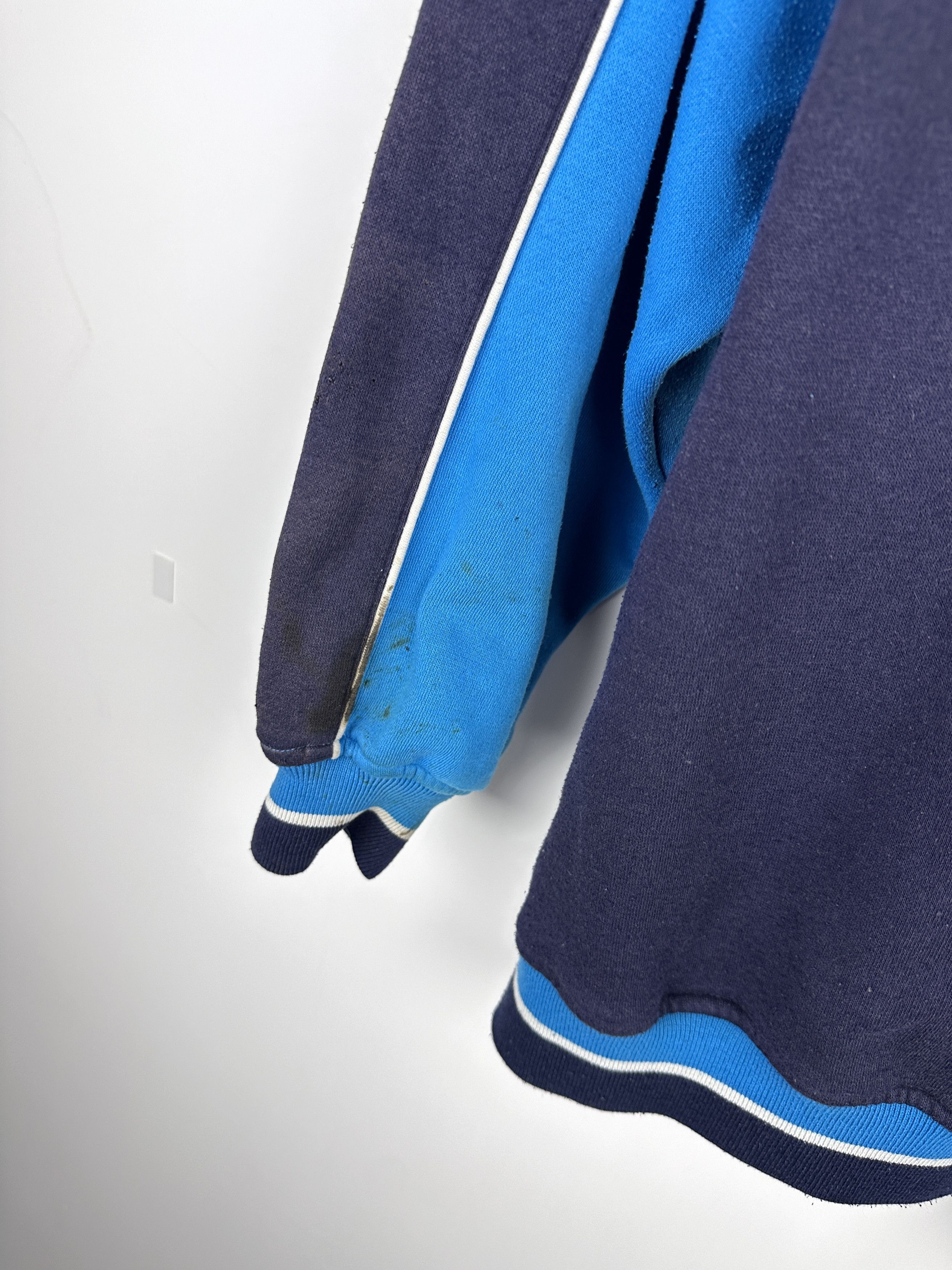 Le Coq Sportif Vintage Le Coq Sportif Manchester City football sweatshirt Size US L / EU 52-54 / 3 - 9 Thumbnail