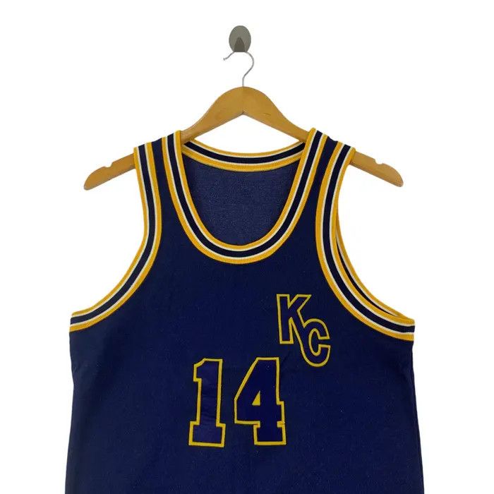 Vintage Vintage NBA KANSAS CITY Roos Basketball Jersey Tank Top Size US S / EU 44-46 / 1 - 2 Thumbnail