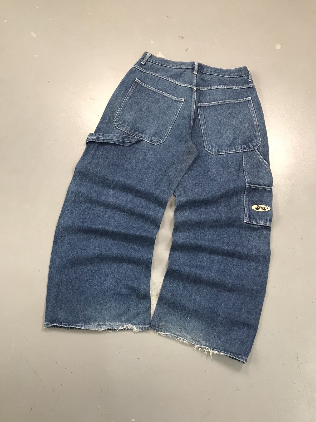 JNCO × Southpole × Vintage Vintage soho’s spell out baggy fit denim Size US 34 / EU 50 - 5 Thumbnail