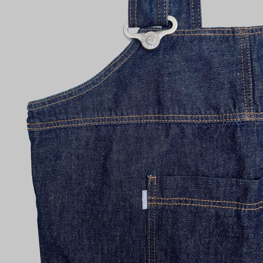 Levi's × Vintage Levi’s Silvertab 1990 90s Vintage Blue Denim Jean Tank Top Size S / US 4 / IT 40 - 3 Thumbnail