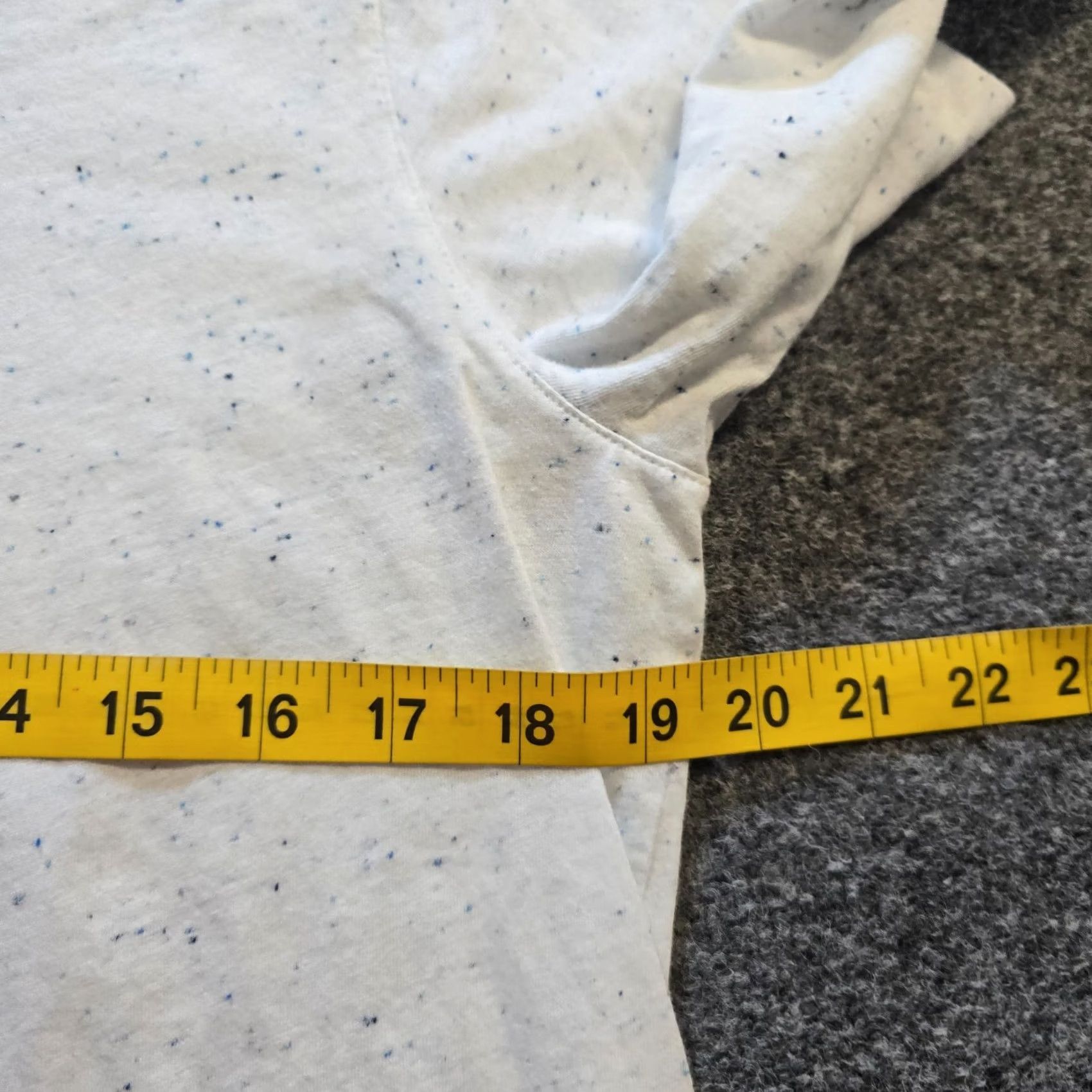 Vintage Lisa Todd Top Womens Size Large White Speckled Hearts Long Sleeve Casual Basic Size L / US 10 / IT 46 - 5 Thumbnail