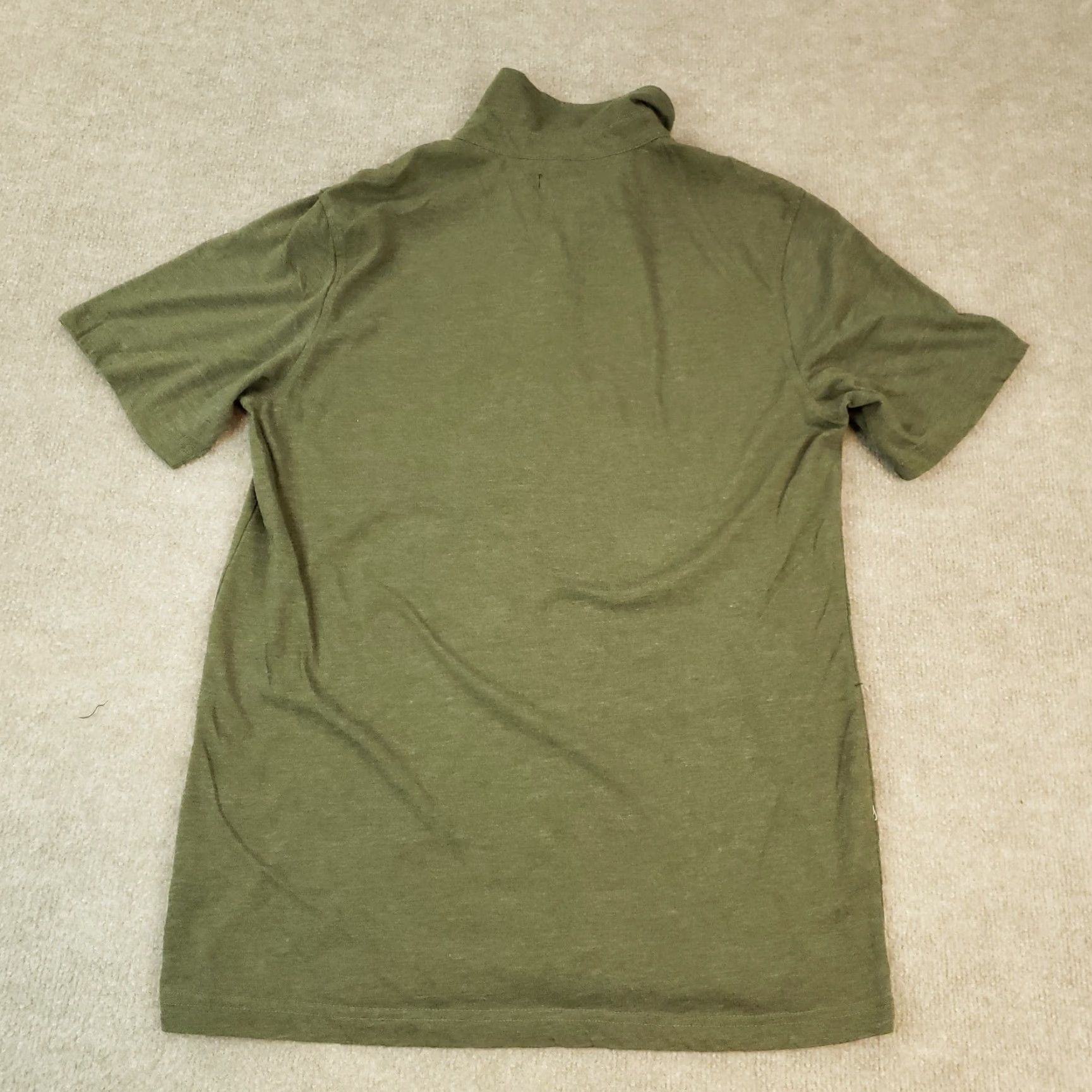 Vintage Fox Polo Shirt Mens Large Green Slim Fit Short Sleeve Collared Casual Size US L / EU 52-54 / 3 - 7 Thumbnail