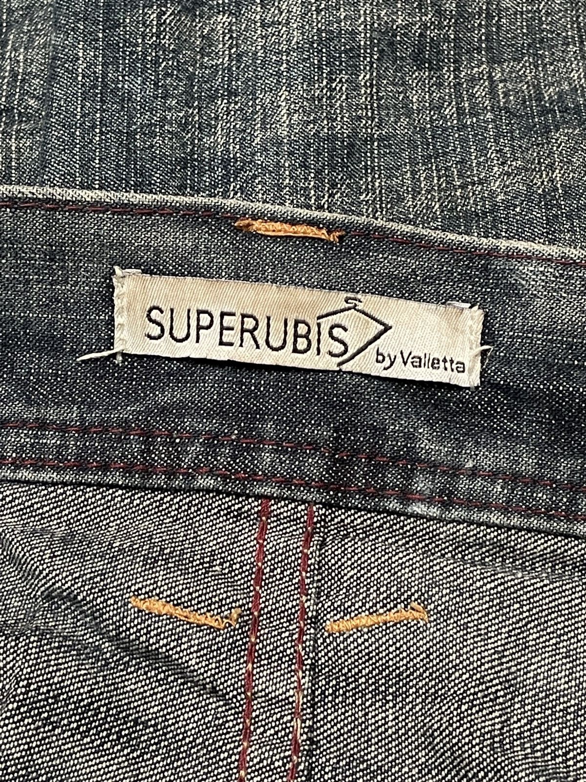 Japanese Brand × Vintage Vintage Japanese Brand Superubis Flared Jeans 2000s Size US 35 - 10 Thumbnail
