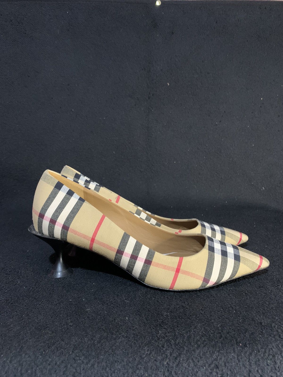 Burberry Authentic Burberry Plaid heels Size US 8 / IT 38 - 3 Thumbnail