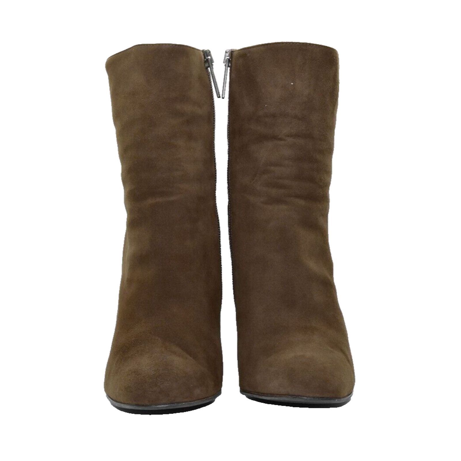 Aquatalia AQUATALIA Erika Suede Caramel Weatherproof Ankle Boots Sz 10 Size US 10 / IT 40 - 5 Thumbnail