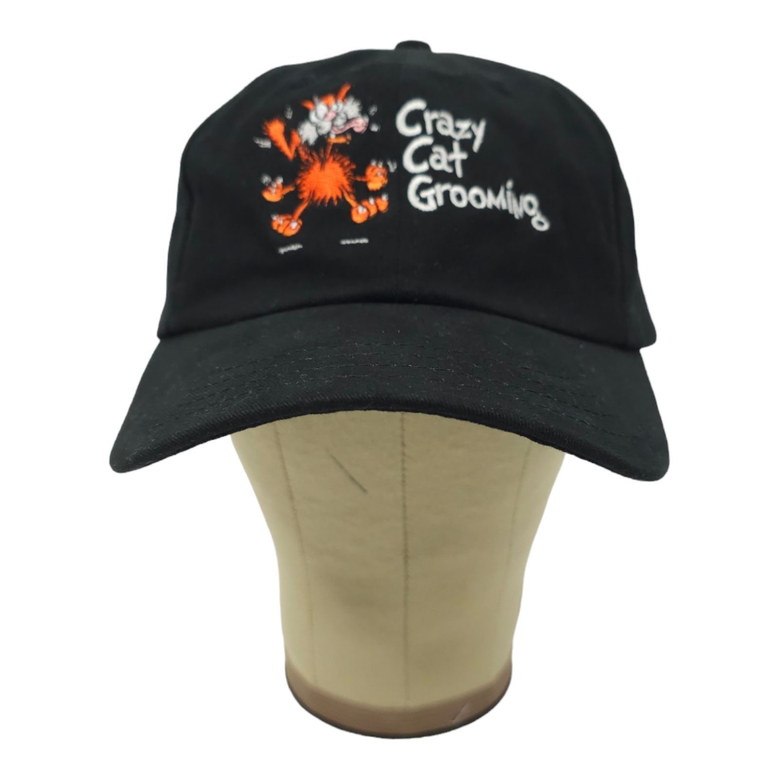 Other Crazy Cat Grooming Embroidered Logo Tuck Strap Cap Trucker Size ONE SIZE - 9 Thumbnail