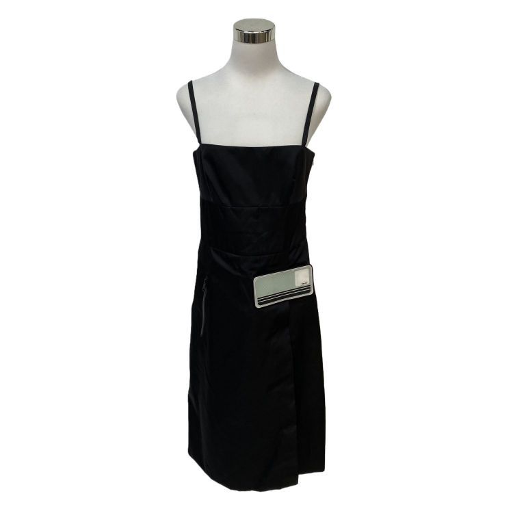 Prada Prada Black Midi Dress Size 42S Size M / US 6-8 / IT 42-44 - 1 Thumbnail