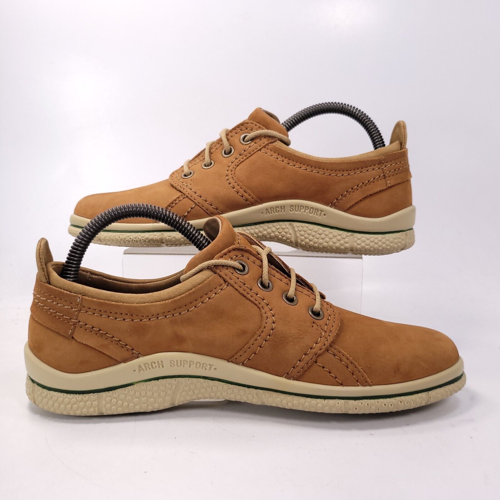 Ecco Ecco Casual Lace Up Sneaker Shoe Women Size 8 38 Brown White Size US 8 / IT 38 - 6 Thumbnail