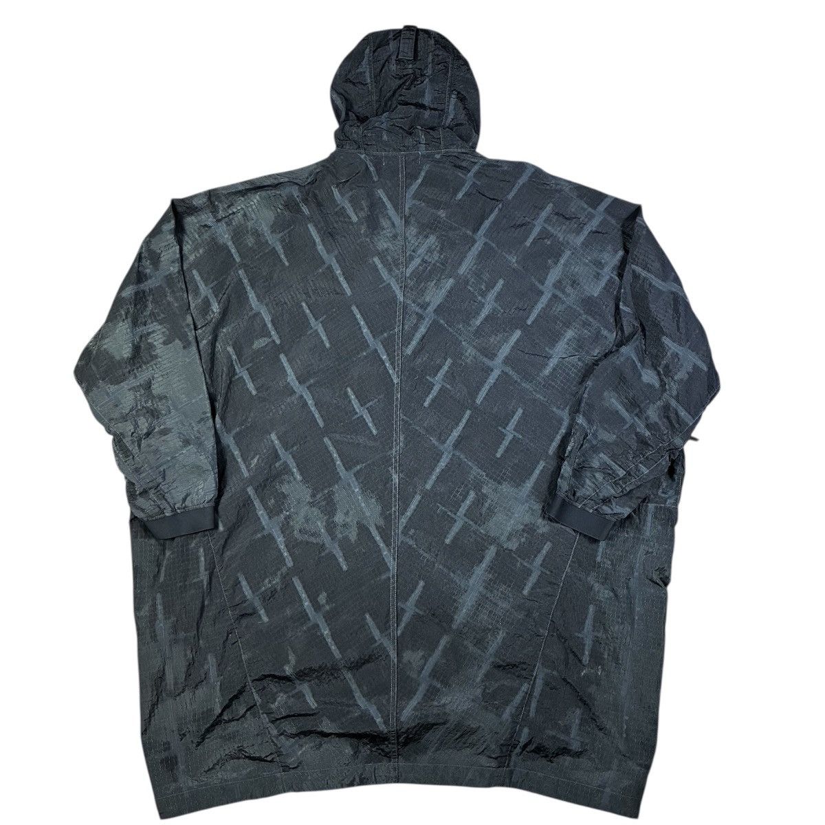 Stone Island Stone Island Check Jacquard Nylon Metal Rain Poncho Size M Size US M / EU 48-50 / 2 - 2 Thumbnail