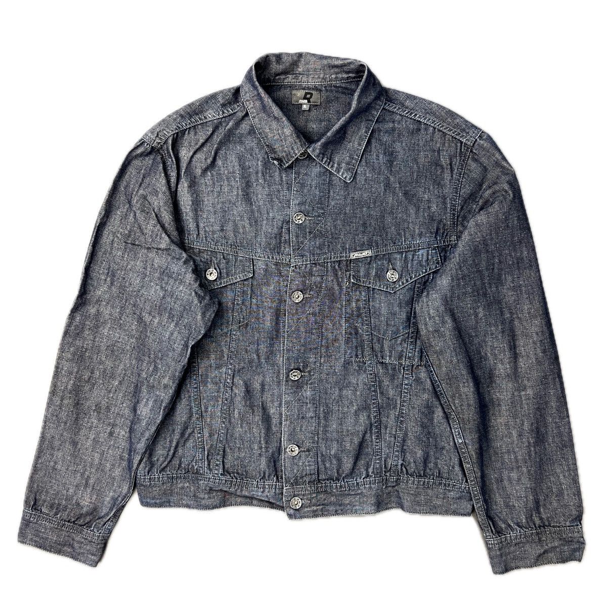 Other RWD WAXED DENIM TRUCKER JACKET OVERDYED INDIGO Size US L / EU 52-54 / 3 - 3 Thumbnail