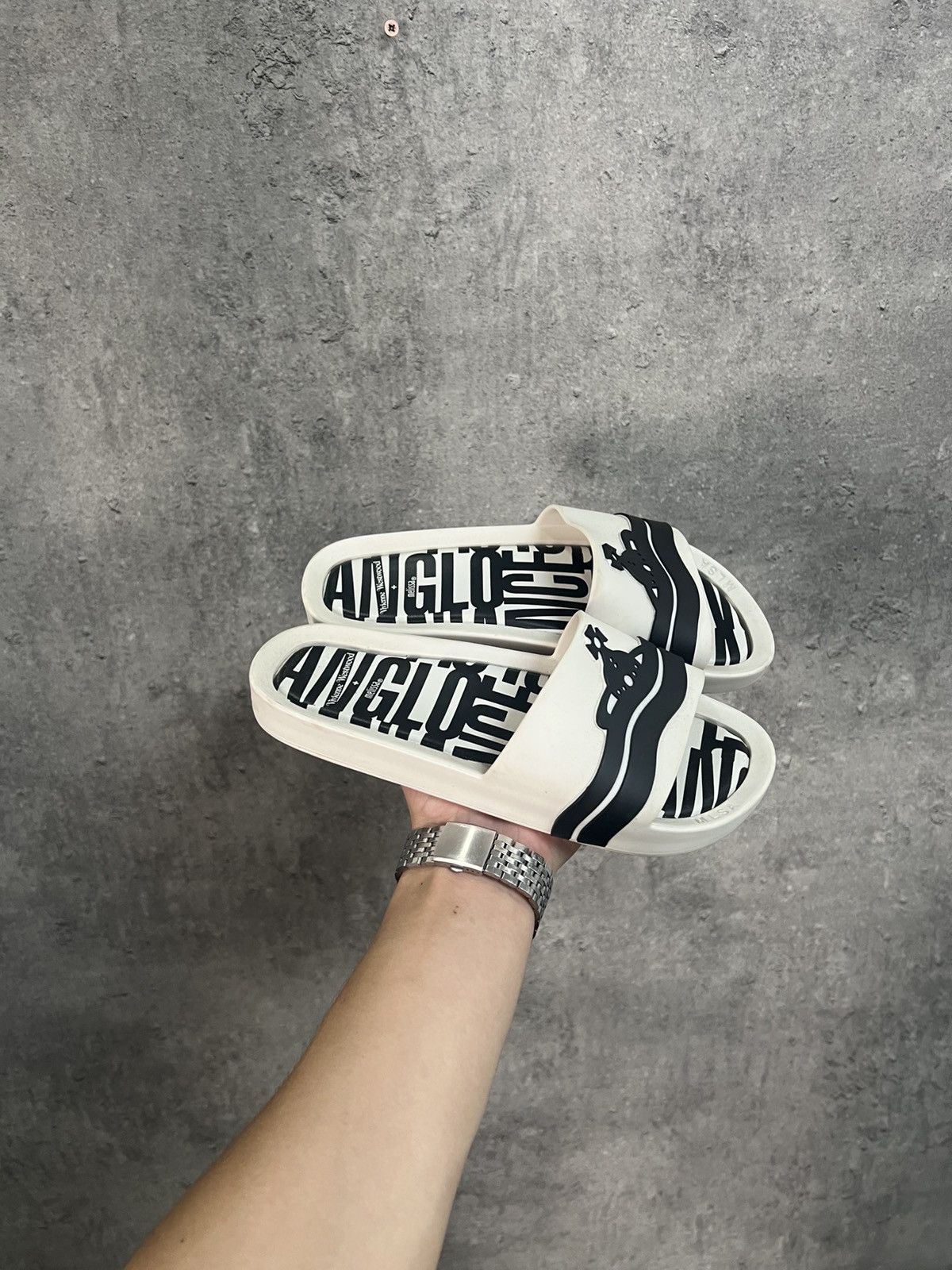 Melissa Vivienne Westwood slides Size US 8 / EU 41 - 2 Thumbnail