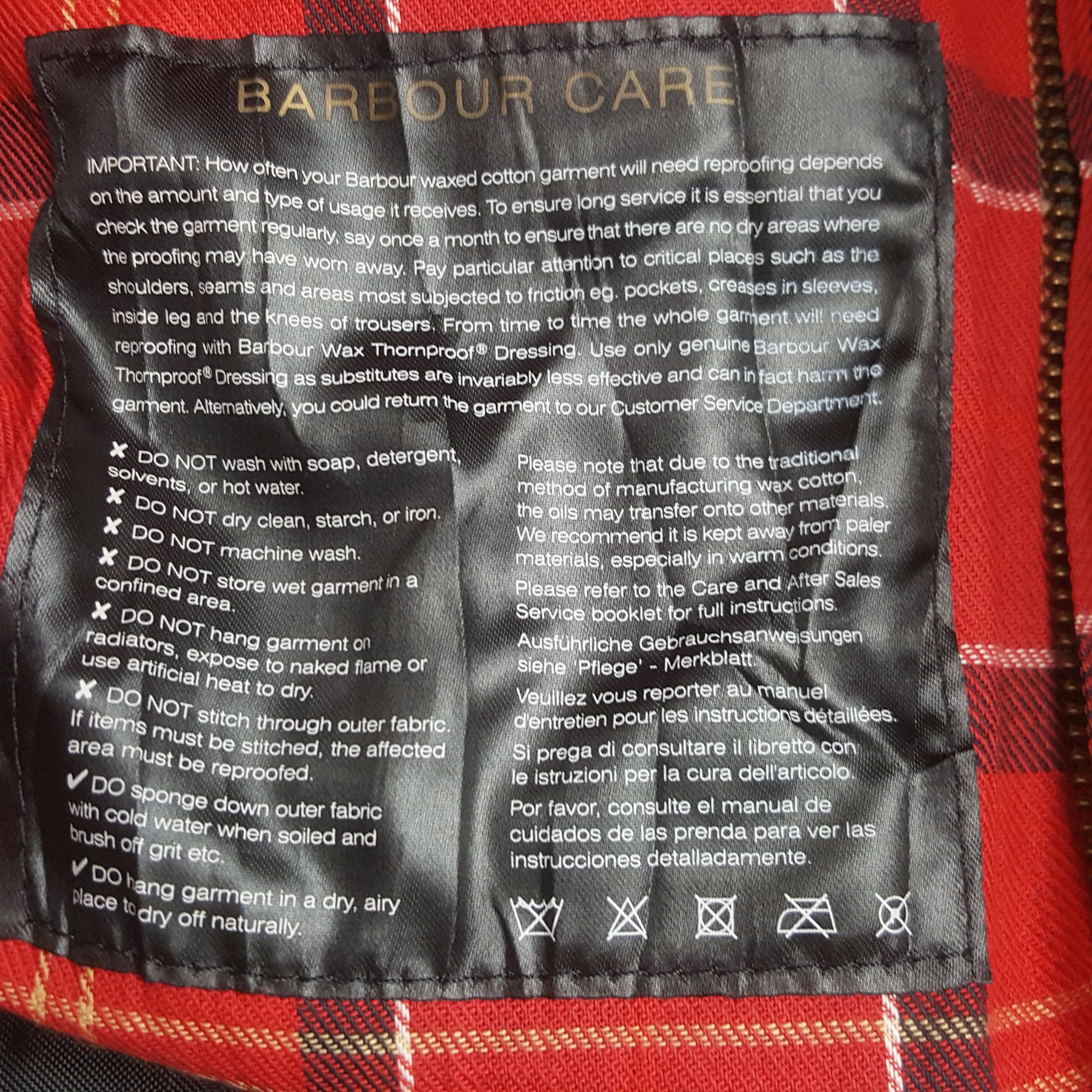 Barbour Vintage Barbour Jacket Size US S / EU 44-46 / 1 - 8 Thumbnail
