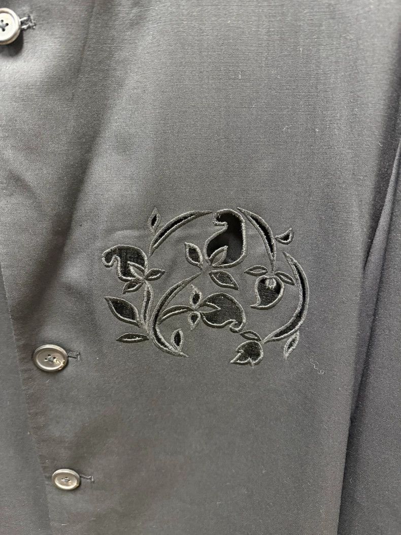 Yohji Yamamoto yohji yamamoto size m Flowers and Teenagers Leak blazer 250 Size 36R - 3 Thumbnail
