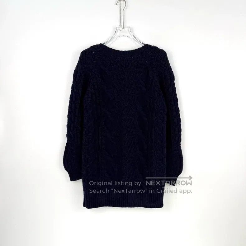 Chanel Chanel Dark blue hamburger series anchor pattern wool swea Size XS / US 0-2 / IT 36-38 - 4 Thumbnail
