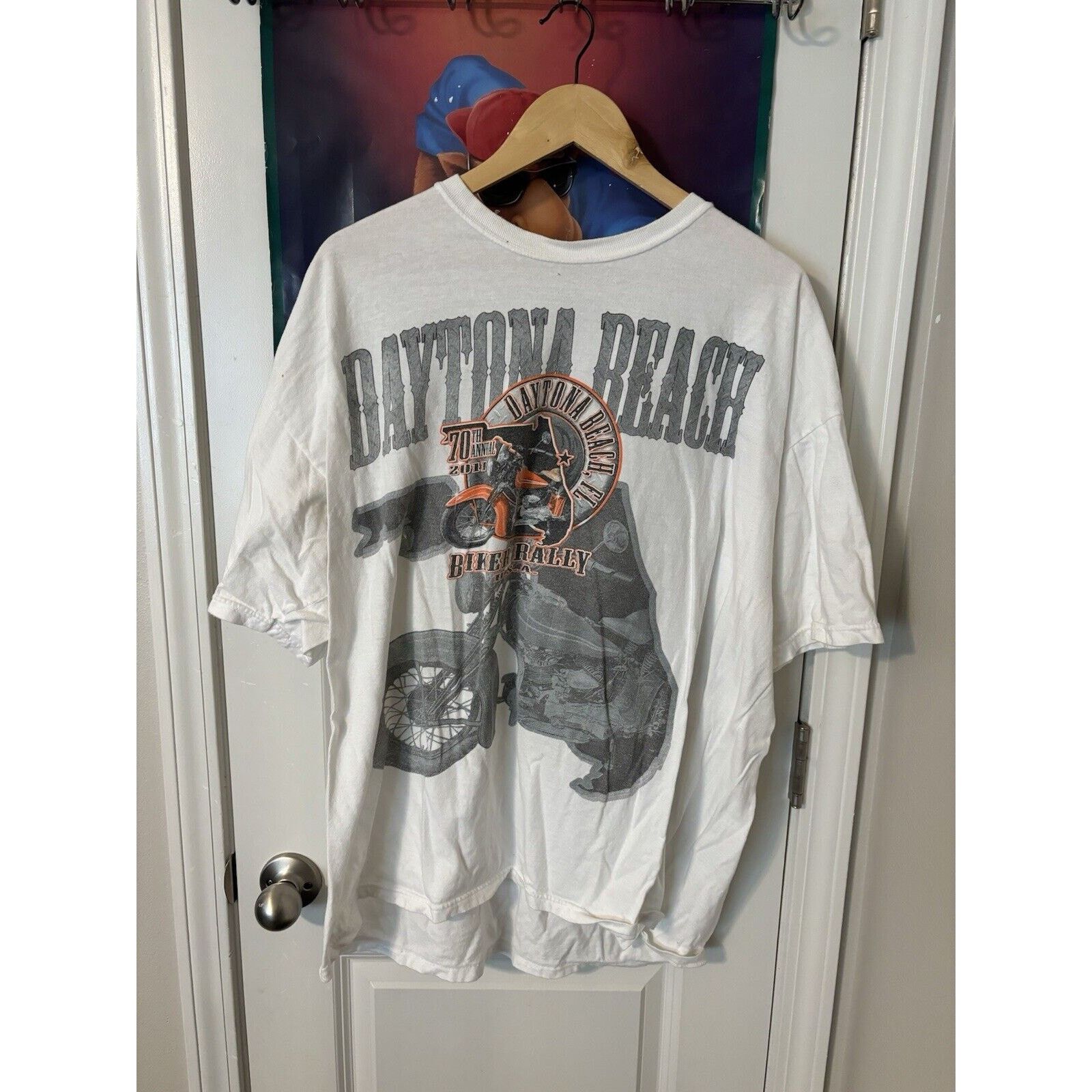 Other vintage daytona beach motorcycles y2k beige shirt size 2XL Size US XXL / EU 58 / 5 - 3 Thumbnail