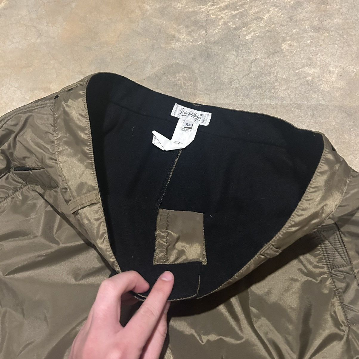 Jean Charles De Castelbajac × Vintage Vintage 1990s Castelbajac Fleece Lined Nylon Baggy Ski Pants Size US 36 / EU 52 - 8 Thumbnail