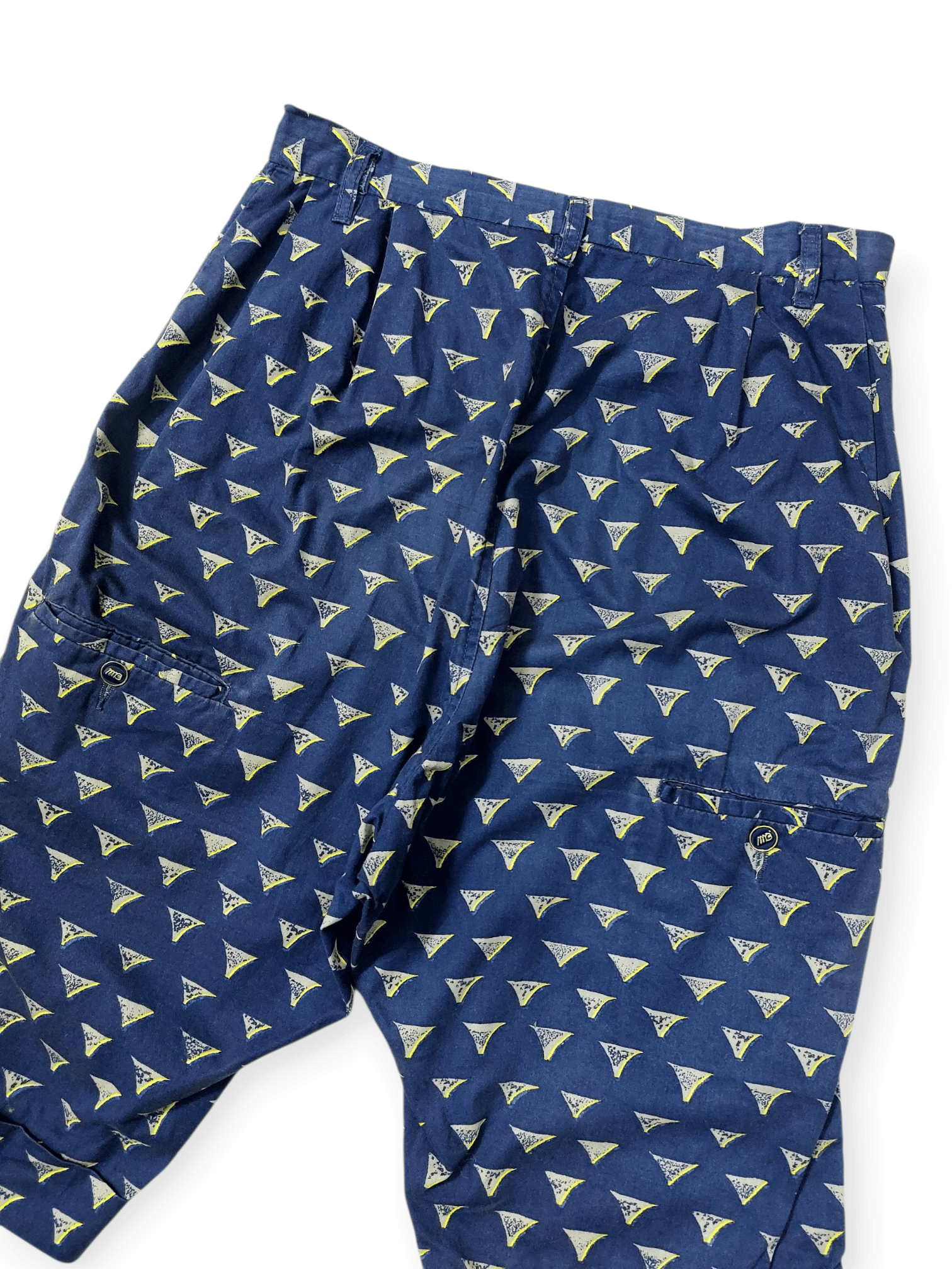 mercibeaucoup Issey Miyake Mercibeaucoup Drop Crotch Printed Pants Size US 29 - 10 Thumbnail
