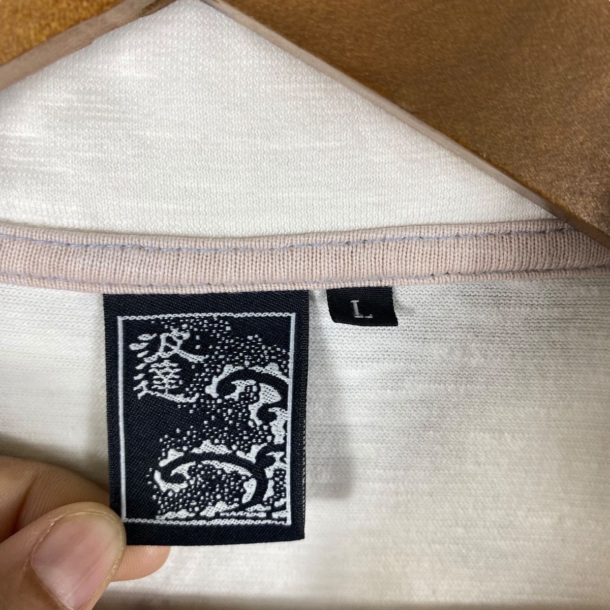 Japanese Brand × Vintage Vintage JAPANESE TRADITIONAL Mystical Creatures Polo Shirt Size US L / EU 52-54 / 3 - 6 Thumbnail