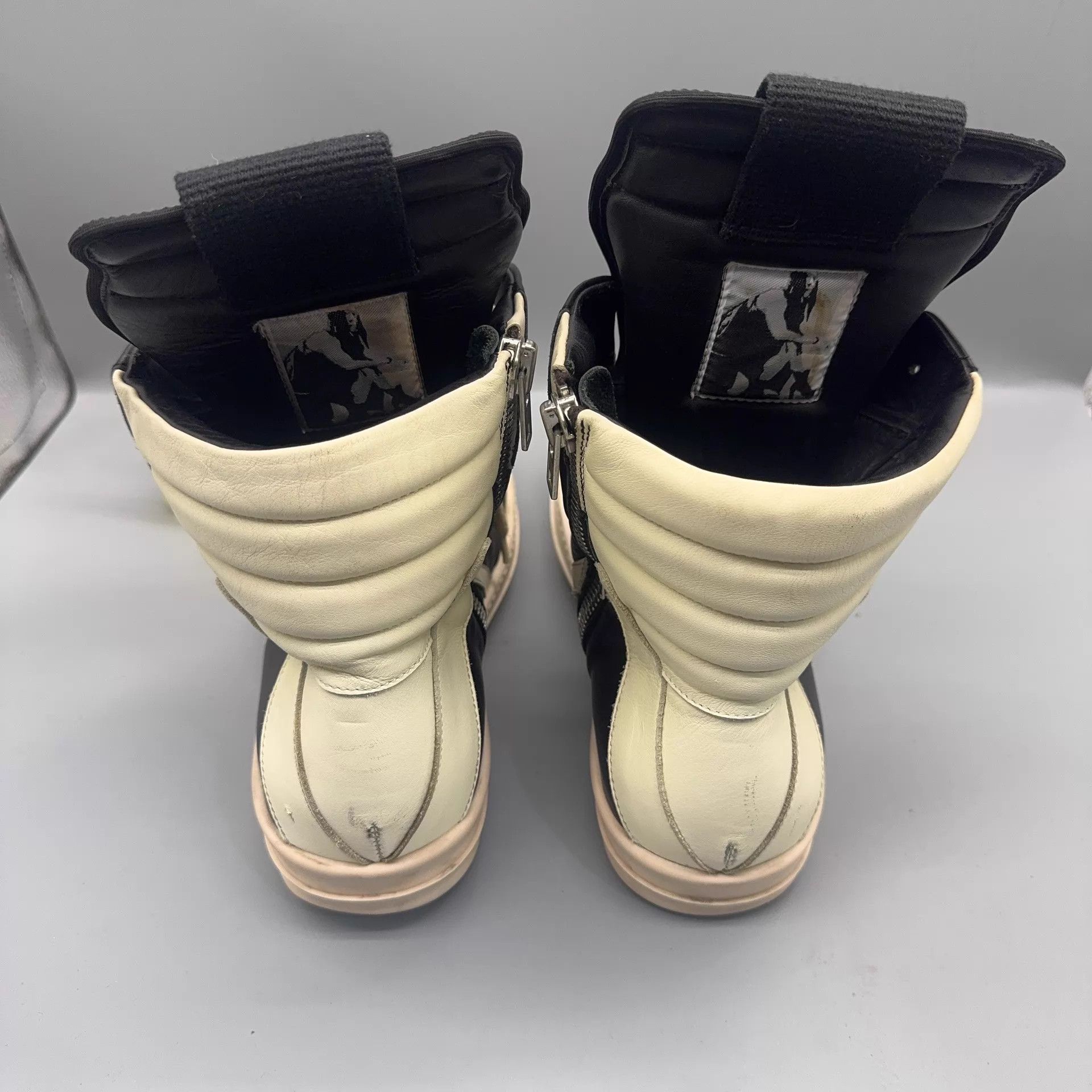 Rick Owens RICK OWENS Men's Black & White Shoes 42.5 Size US 9.5 / EU 42-43 - 3 Thumbnail